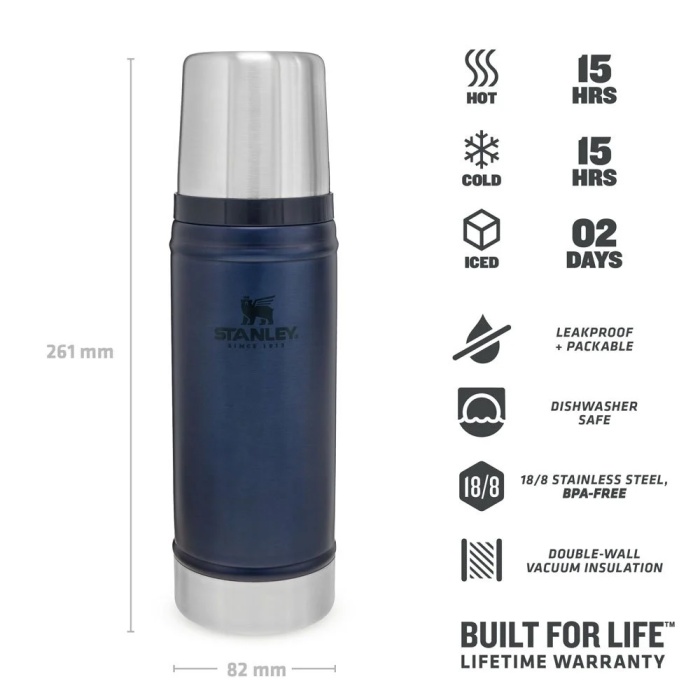 Stanley Termos The Legendary Classic Bottle .47L / 16oz Nightfall