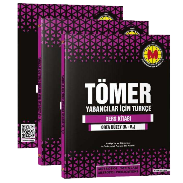 TÖMER-YABANCILAR İÇİN TÜRKÇE ÖĞRETİM SETİ (B1-B2) ORTA DÜZEY