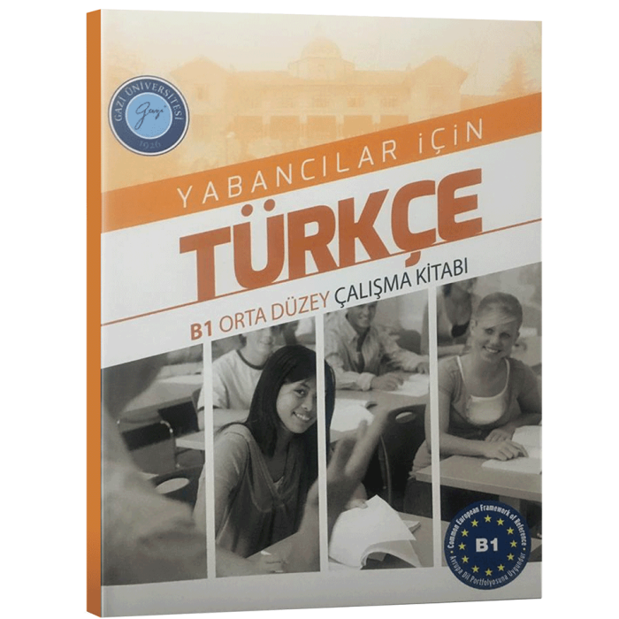 Gazi TÖMER Yabancılar için Türkçe B1 Orta Düzey Çalışma Kitabı