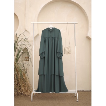 Mehpare Elbise Mint Yeşili