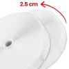 2.5 cm Beyaz Şerit Cırt Bant