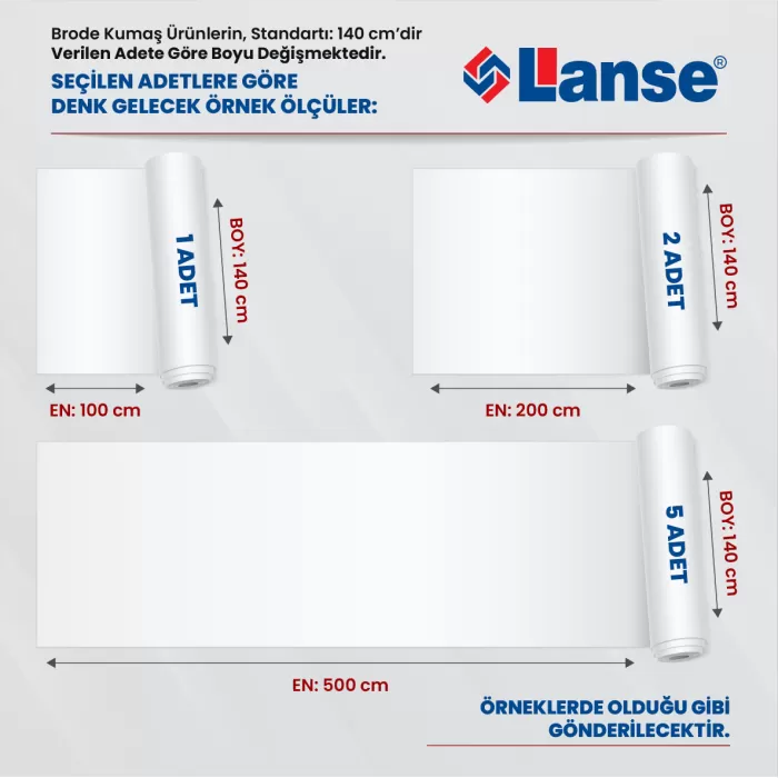 Brode Kumaş Kahverengi