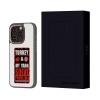 URR iPhone 15 Pro NFC Smart Case Akıllı Kapak - Titan Gri