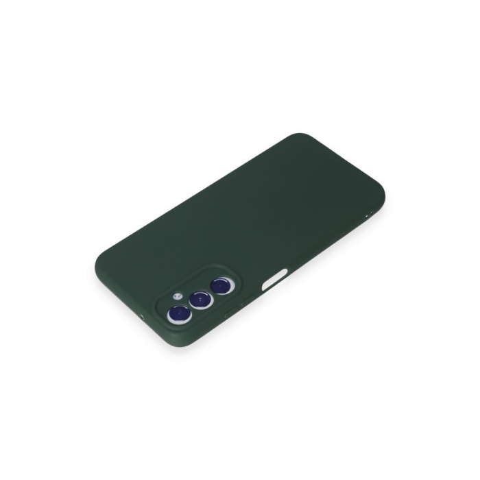 Samsung Galaxy A05S Kılıf First Silikon - Koyu Yeşil