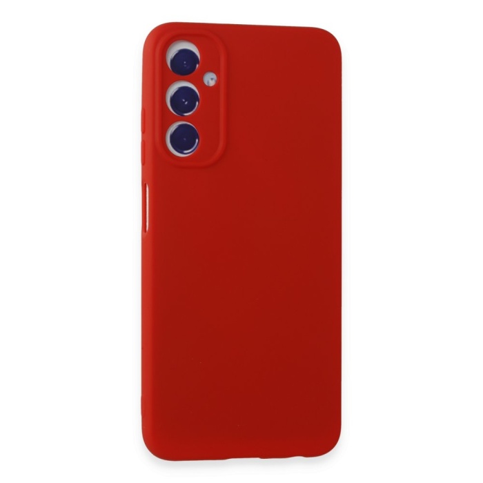 Samsung Galaxy A05S Kılıf First Silikon - Kırmızı
