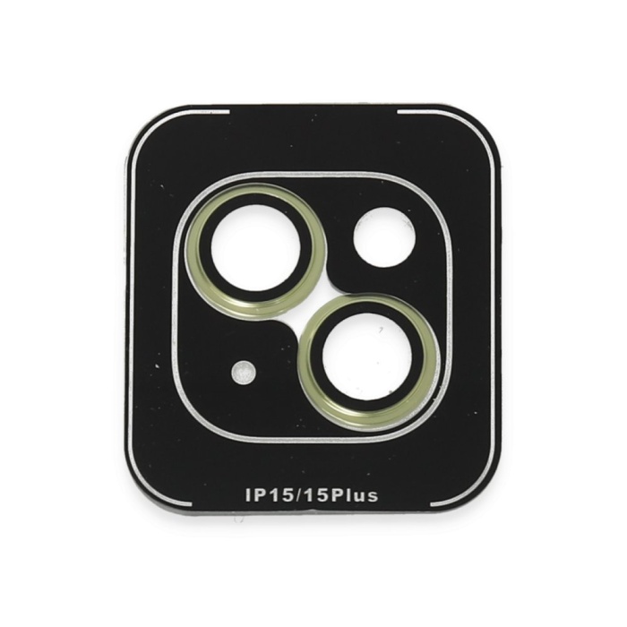 Joko iPhone 15 PVD Metal Kamera Lens - Sarı