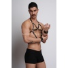 Erkek Deri Göğüs Harness, Erkek Fantazi Giyim, Erkek Parti Giyim - APFTM75