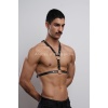 Perçin Detaylı Erkek Göğüs Harness, Erkek Parti Aksesuar - APFTM108