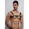 Erkek Bulldog Harness, Deri Göğüs Aksesuar, Deri Erkek Fantazi Giyim - APFTM149