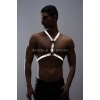 Karanlıkta Parlayan (Reflektörlü) Erkek Göğüs Harness, Erkek Parti Giyim - APFTM108
