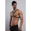 Erkek Deri Göğüs Harness, Erkek Fantazi Giyim, Clubwear, Partywear - APFTM44