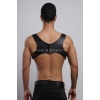 Gömlek Üzeri Erkek Harness Aksesuar, Omuz Detaylı Deri Harness - APFTM135
