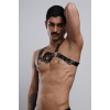 Erkek Deri Göğüs Harness, Erkek Deri İç Giyim, Fantezi Giyim - APFTM151