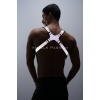 Reflektörlü (Karanlıkta Parlayan) Göğüs Harness, Erkek Pantolon Askısı, Reflektörlü Clubwear - APFTM160