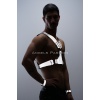 Karanlıkta Parlayan - Reflektörlü Erkek Harness, Kelepçeli Göğüs Harness Takım - APFTM121
