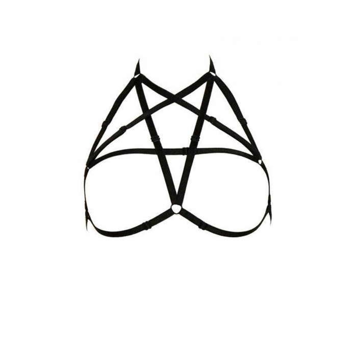 Göğüs Bölgesi Şık Pentagram Harness - APFT170