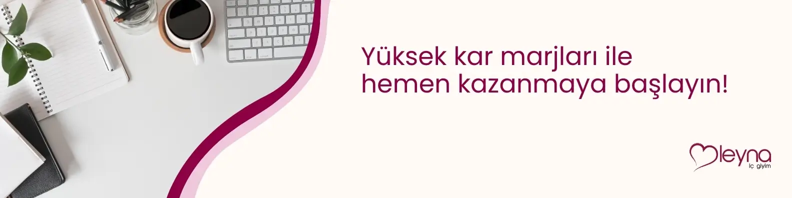 Yüksek kar marjları ile kazanç bannerı