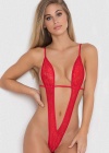 Kırmızı Seksi Fantezi Babydoll TM8130