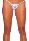 Beyaz Dantelli Tanga TM1165