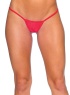 Kırmızı Dantelli Tanga TM1166