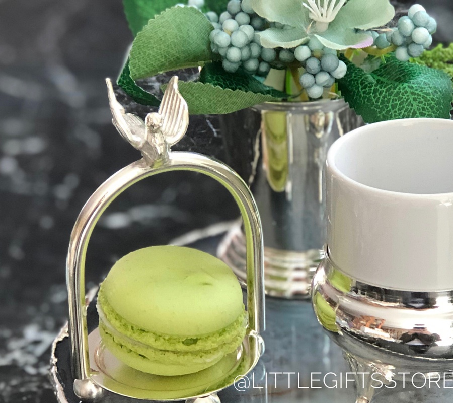 BIRD DECOR MINI MACARON STAND