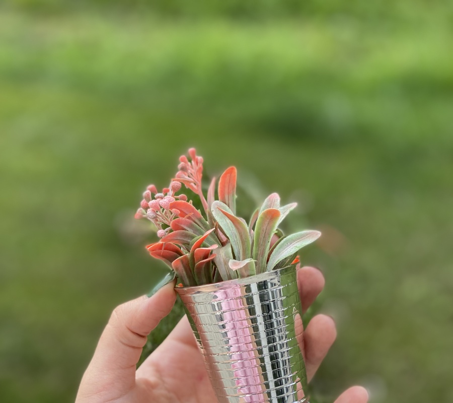 LINE DECOR MINI VASE / SPOON HOLDER