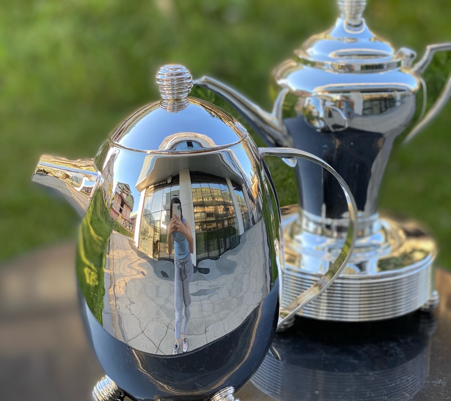 LINE DECOR TEAPOT