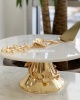 ORCHID DECOR MARBLE CAKE STAND