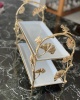 BUTTERFLY DECOR 2-TIER STAND