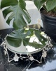 FLOWER DECOR MIRROR STAND