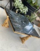 CHEETAH DECOR SQUARE MARBLE STAND