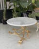 BUTTERFLY DECOR MARBLE CAKE STAND