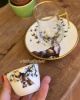 DEER DECOR PORCELAIN TEA AND COFFEE SET