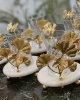 GINGKO DECOR MARBLE 6PCS TEA CUPS