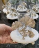 GINGKO DECOR MARBLE 6PCS TEA CUPS