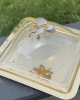ORCHID DECOR SQUARE CAKE STAND