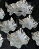 HANDMADE WAVY BOWL & 10CM GLASS BOWL