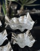 HANDMADE WAVY BOWL & 22CM GLASS BOWL