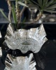 HANDMADE WAVY BOWL & 22CM GLASS BOWL
