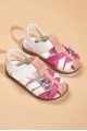 Şirin Bebe Kız Bebek Günlük Ayakkabı Fuşya-Beyaz