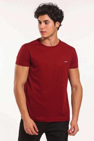 Slazenger Noxis Erkek Polo T-Shirt Bordo