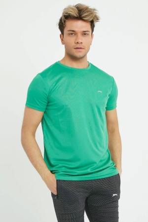 Slazenger REPUBLIC Erkek T-Shirt Yeşil