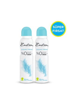 Emotion Ocean Fresh 2 li Kadın Deodorant 150 ml x 3 506568-3
