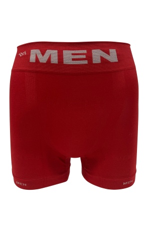 Red White Dikişsiz Erkek Boxer Kırmızı