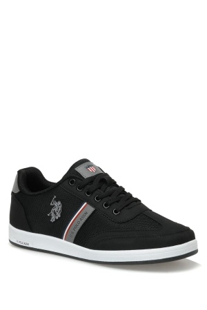 U.S. Polo Assn. Kares 3fx Erkek Sneaker Siyah