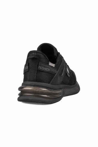 Wickers Erkek Sneakers Ayakkabı Star Line Siyah 2485