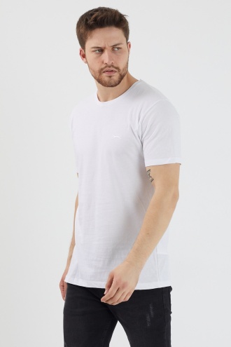 Slazenger Sander Erkek T-Shirt Beyaz