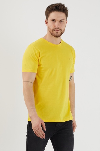 Slazenger Sander Erkek T-Shirt Sarı
