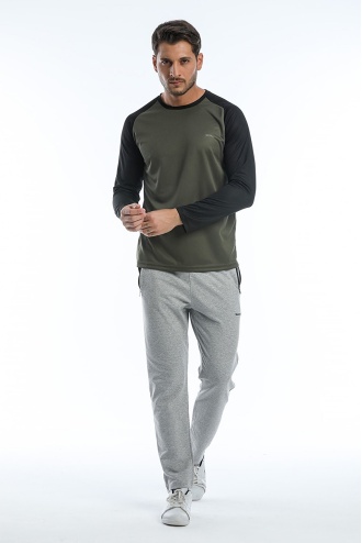 Slazenger Radu Erkek T-Shirt Haki
