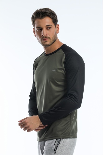 Slazenger Radu Erkek T-Shirt Haki